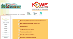 Desktop Screenshot of koewe.com